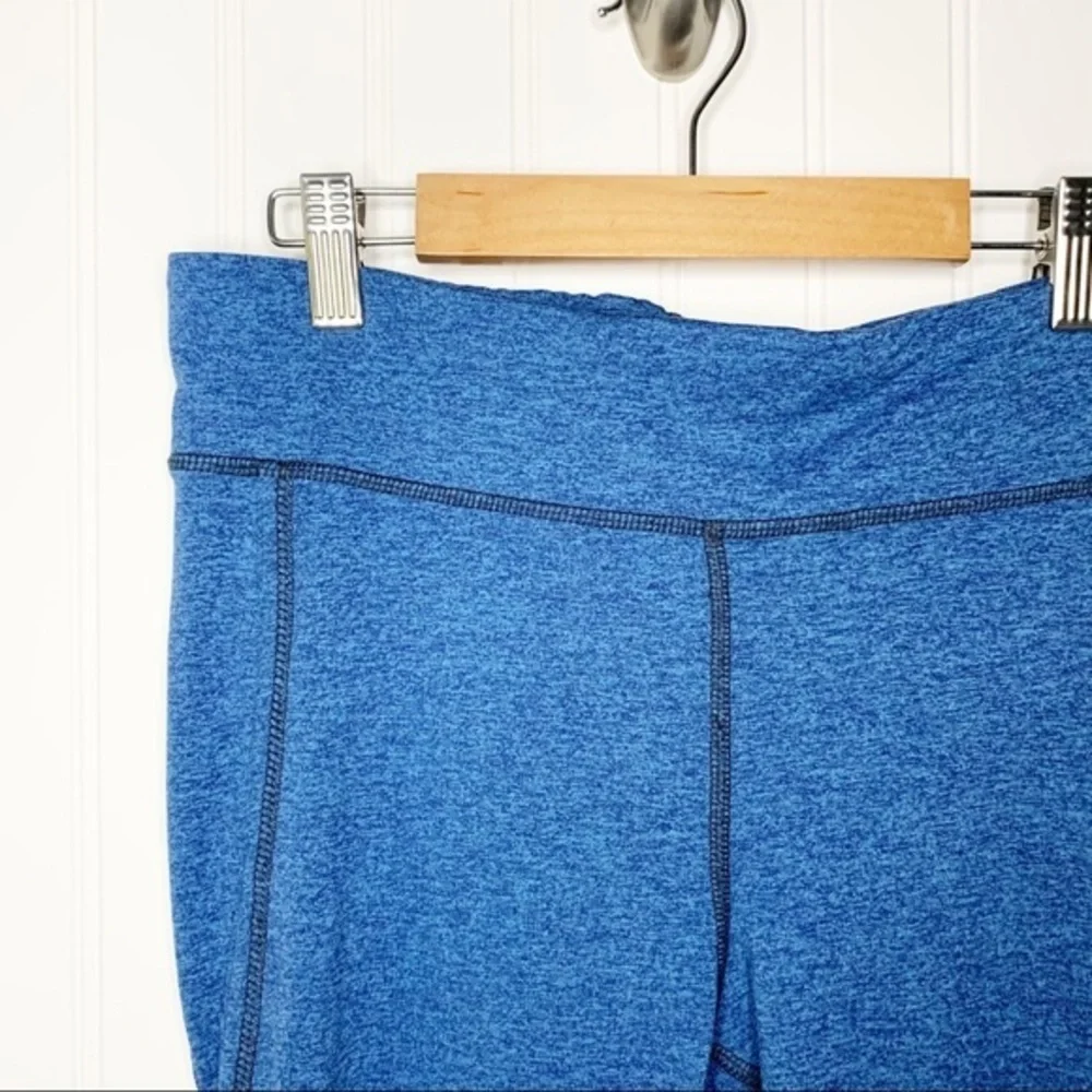 Free People Movement Womens Medium Heathered Blue Infinity Leggings